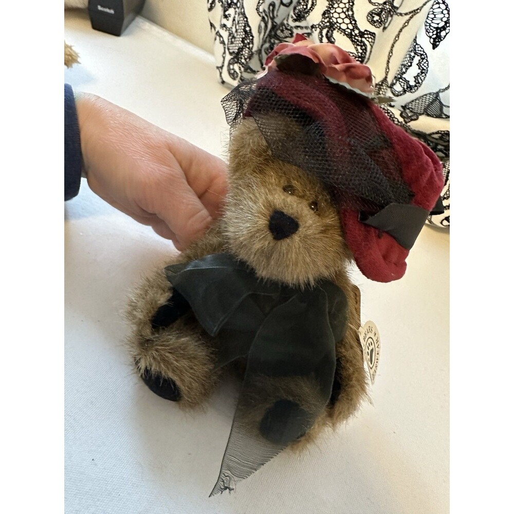 Vintage Boyds Bear SYLVIA G. BEARIMORE Plush Jointed 7"